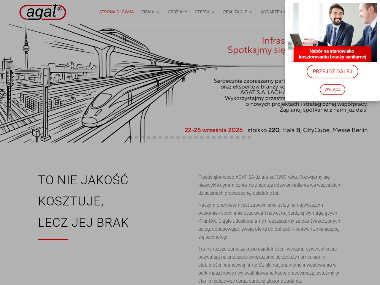 Screenshot of https://agat-koluszki.pl