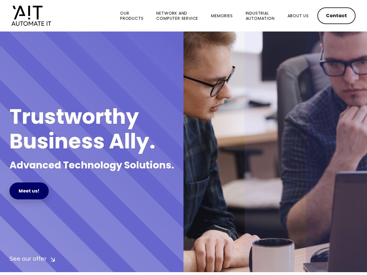 Screenshot of https://aitelectronics.eu
