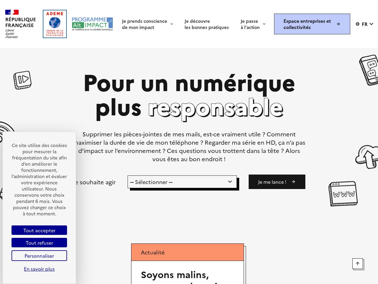 Screenshot of https://altimpact.fr