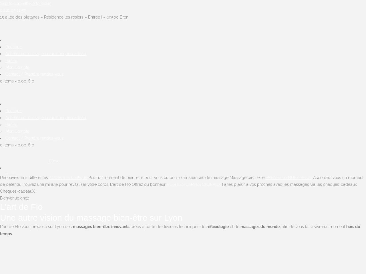 Screenshot of https://art-de-flo.fr