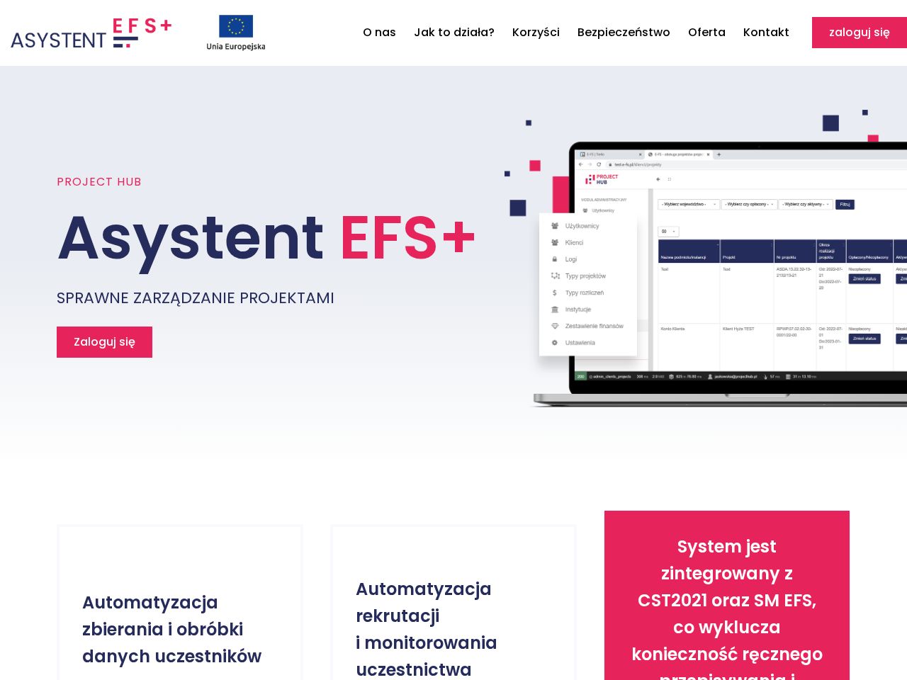 Screenshot of https://asystentefs.pl