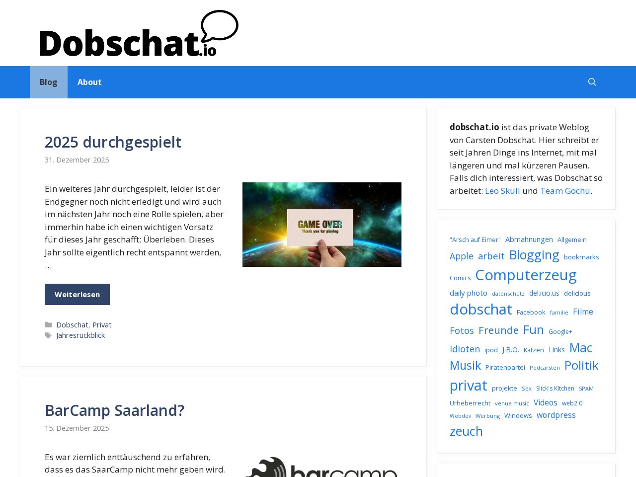Screenshot of https://dobschat.io