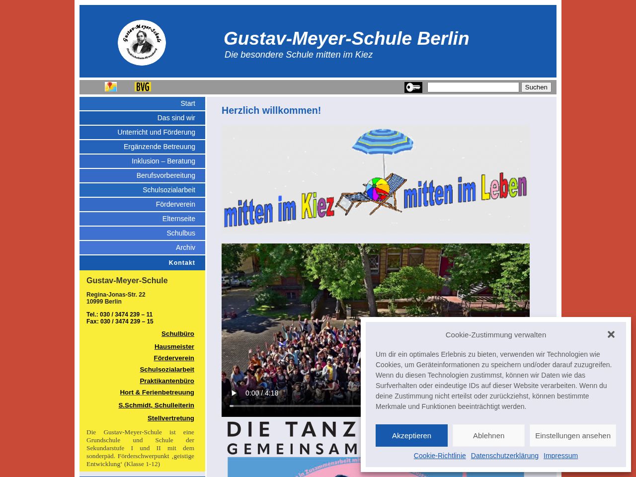 Screenshot of https://gustav-meyer-schule.de
