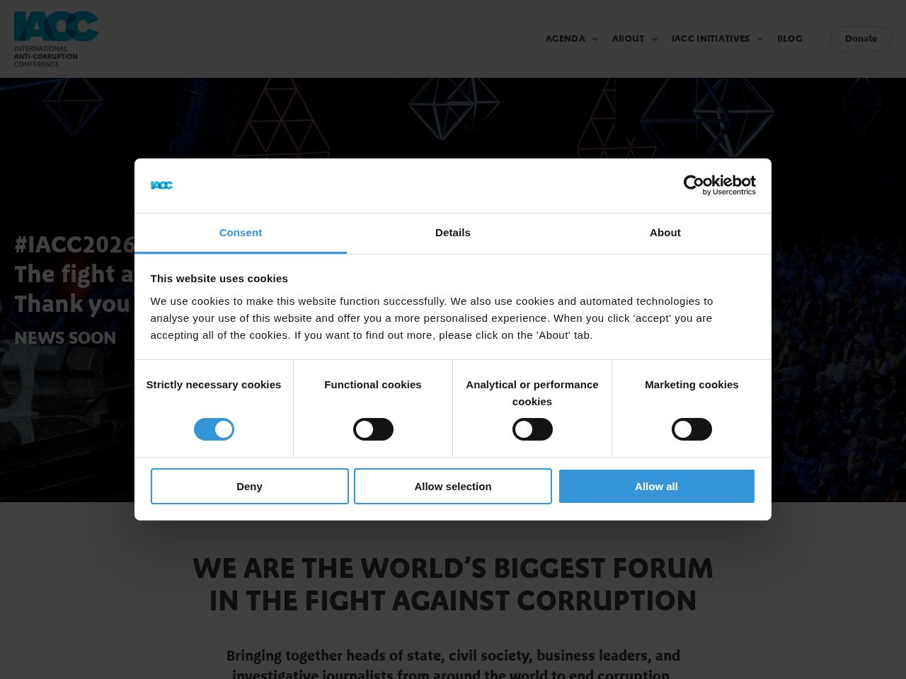 Screenshot of https://iaccseries.org