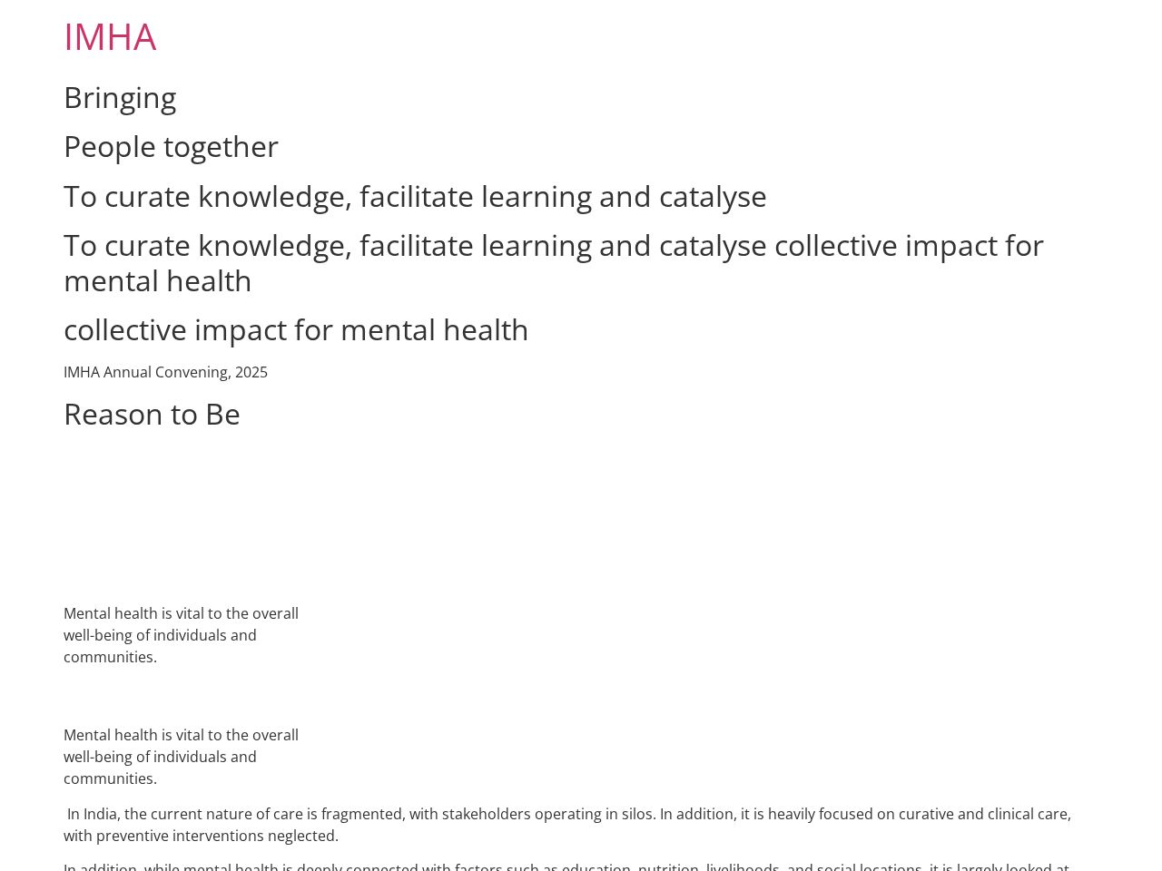 Screenshot of https://indiamentalhealthalliance.org
