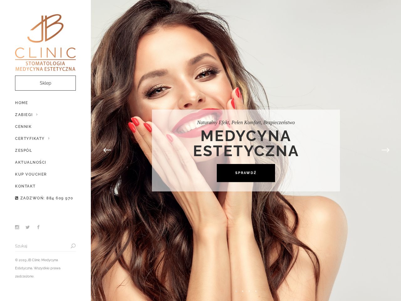 Screenshot of https://jbclinic.pl