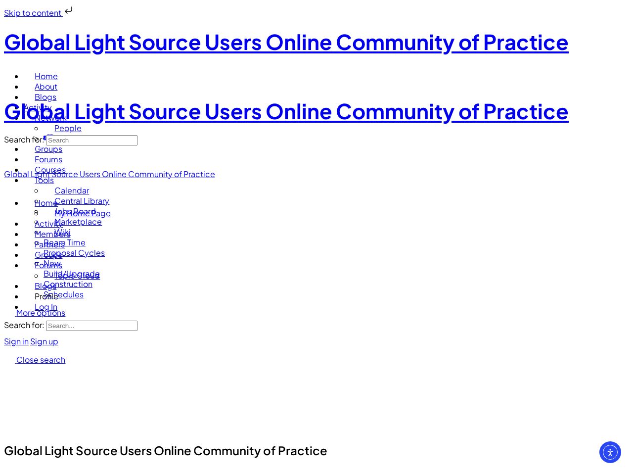 Screenshot of https://lightsourceusers.org