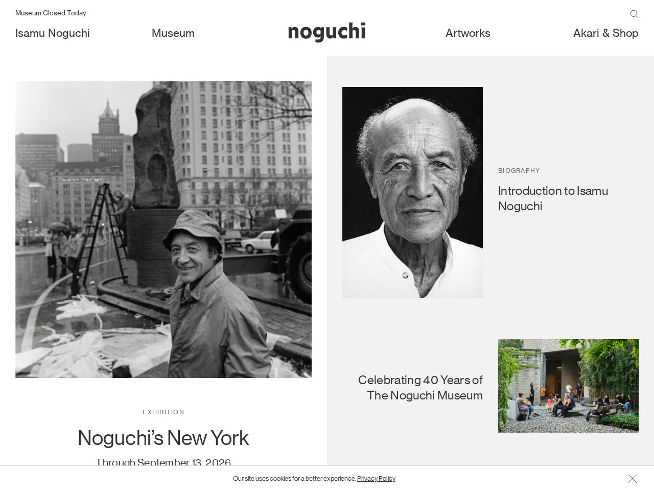 Screenshot of https://noguchi.org