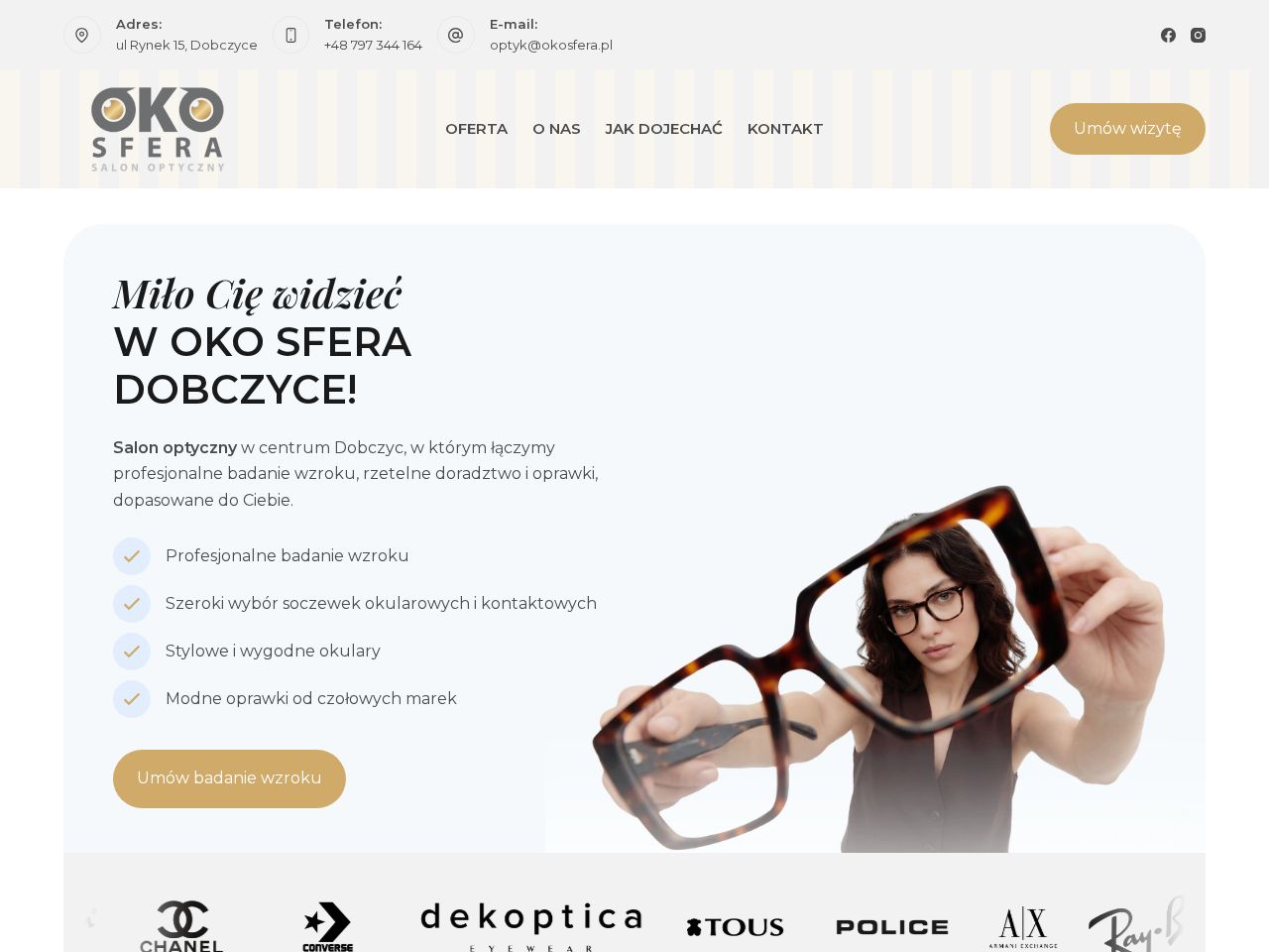 Screenshot of https://okosfera.pl