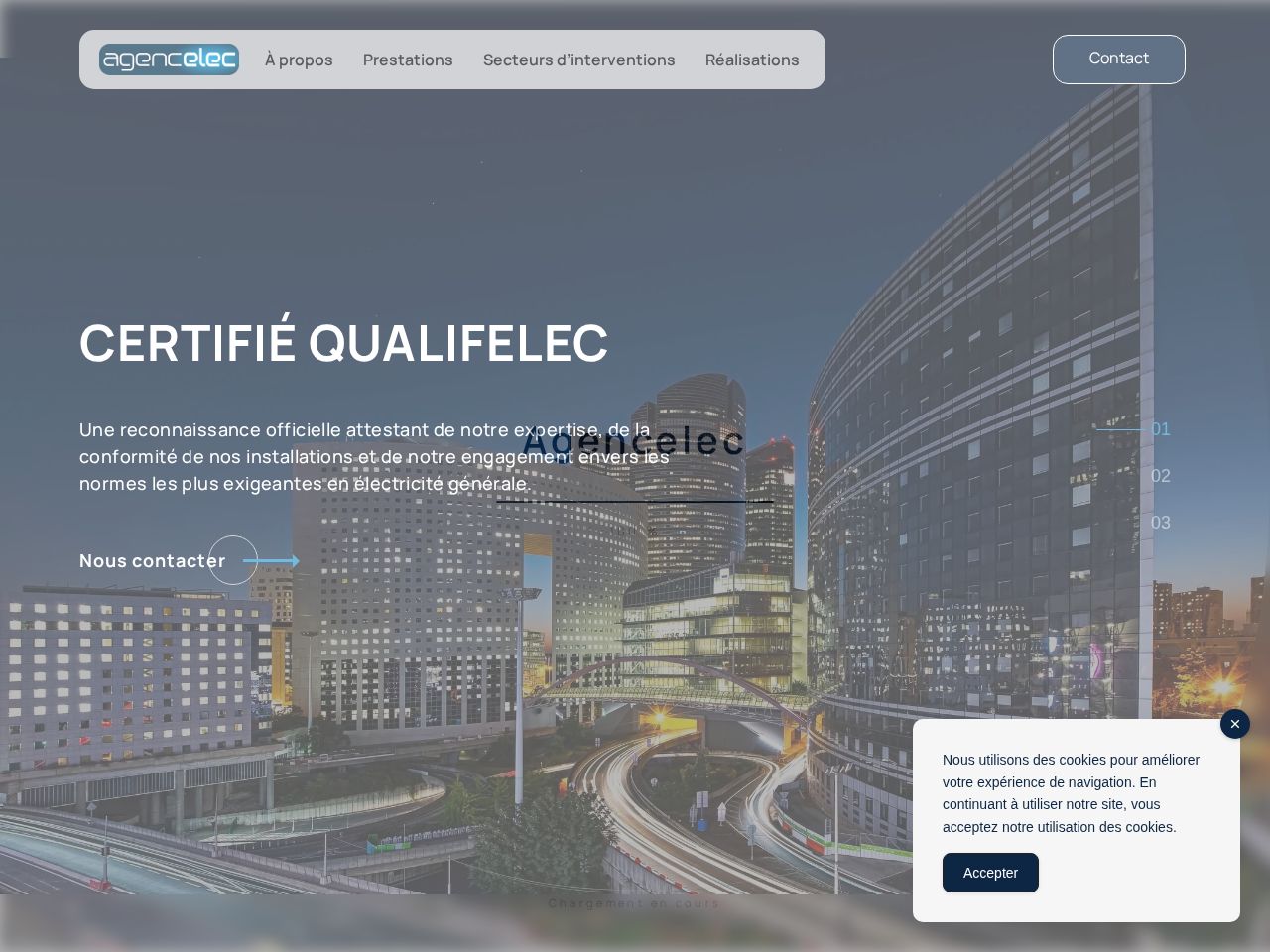 Screenshot of https://preprod.agencelec.fr