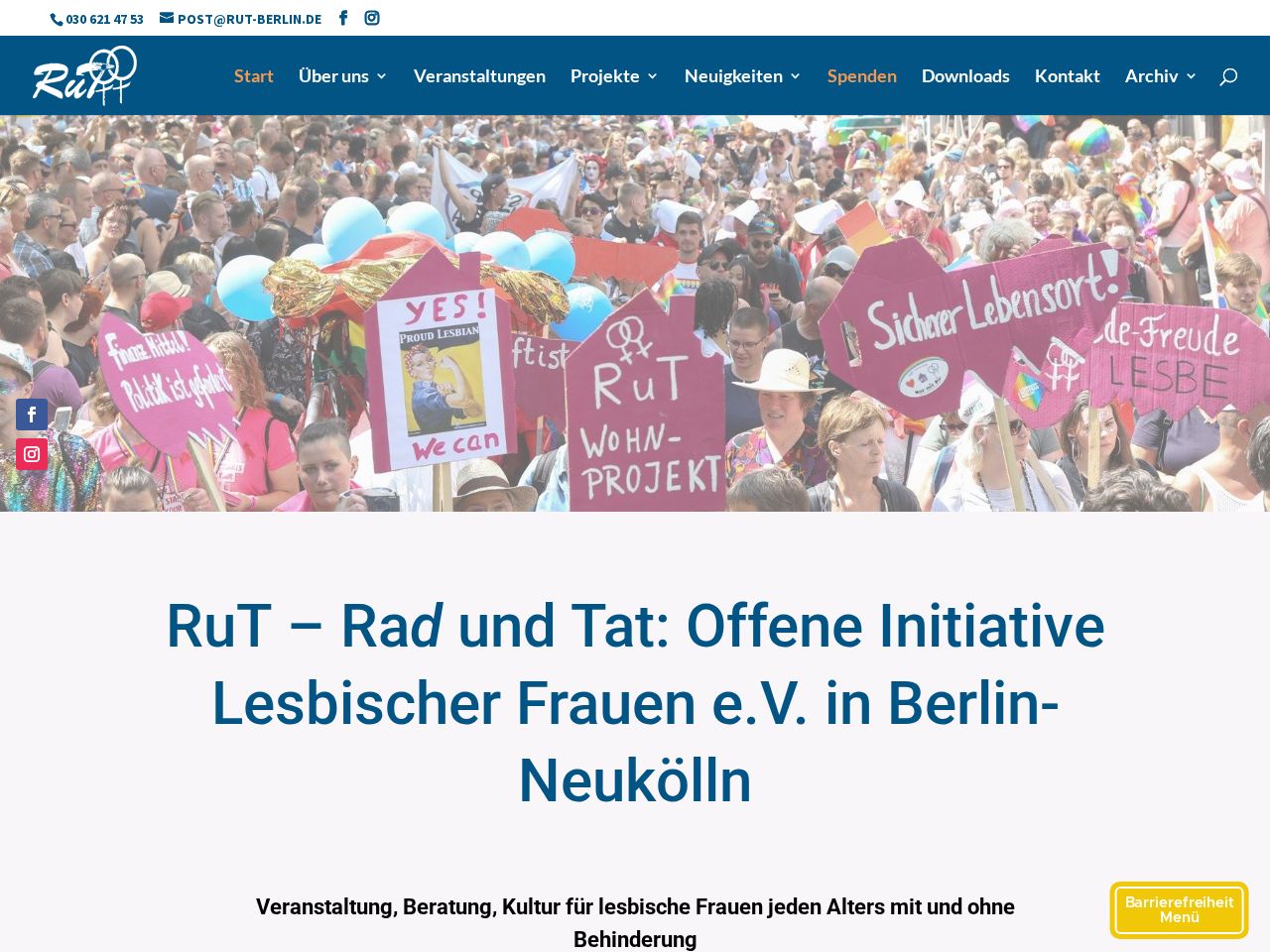 Screenshot of https://rut-berlin.de