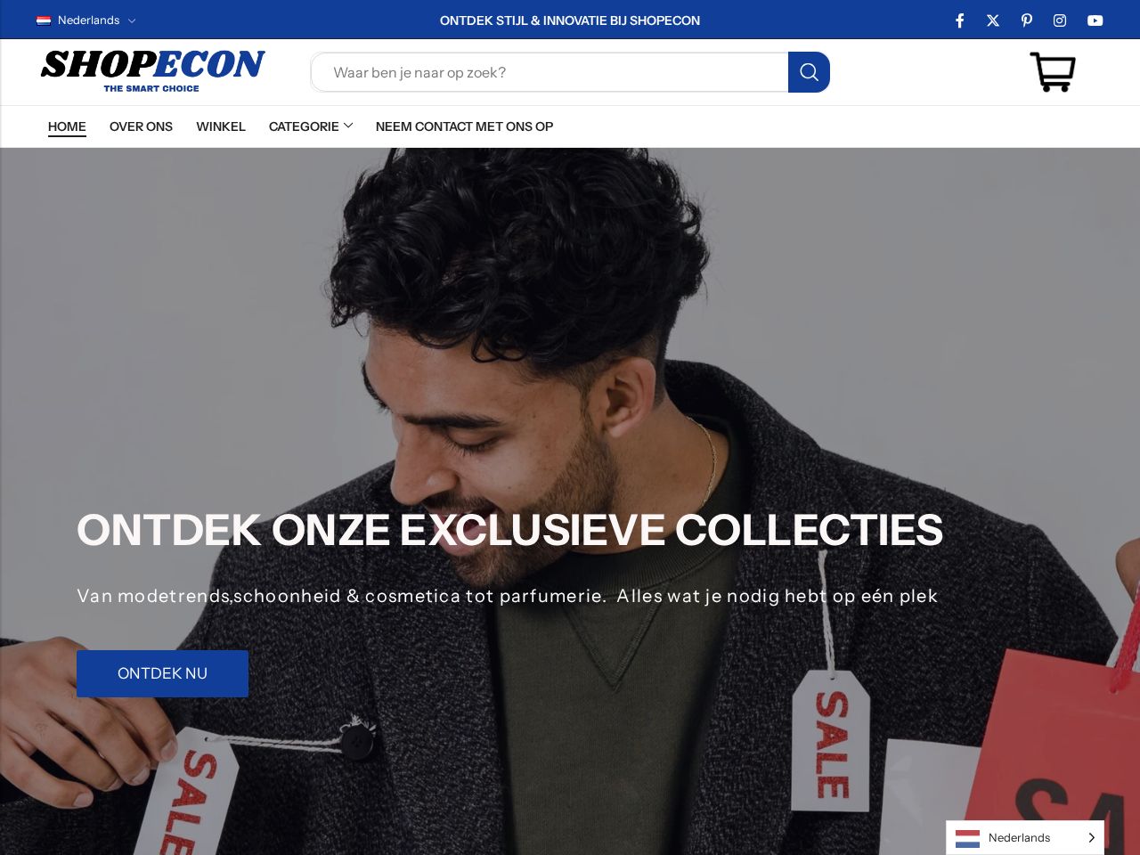 Screenshot of https://shopecon.nl