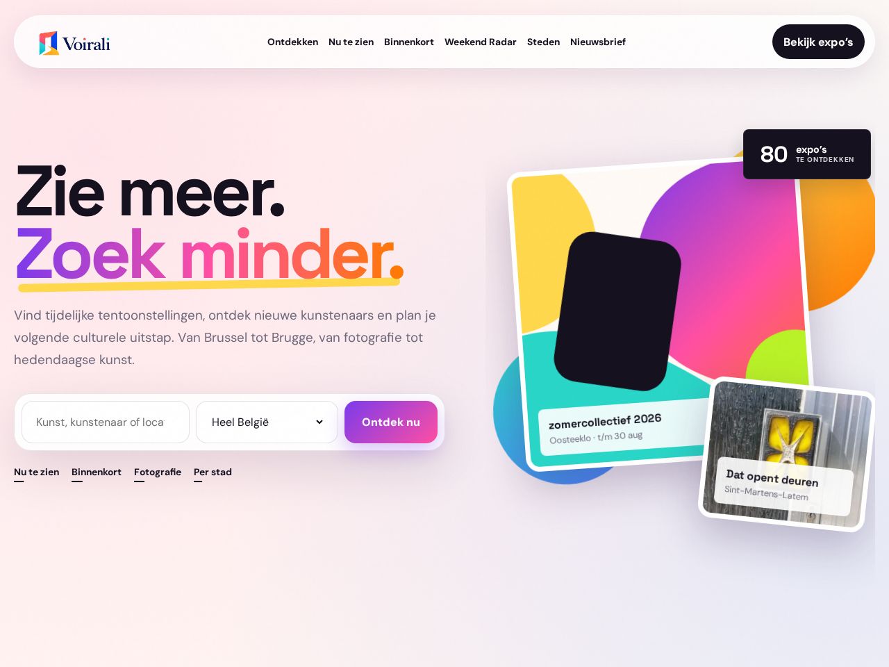 Screenshot of https://voirali.be