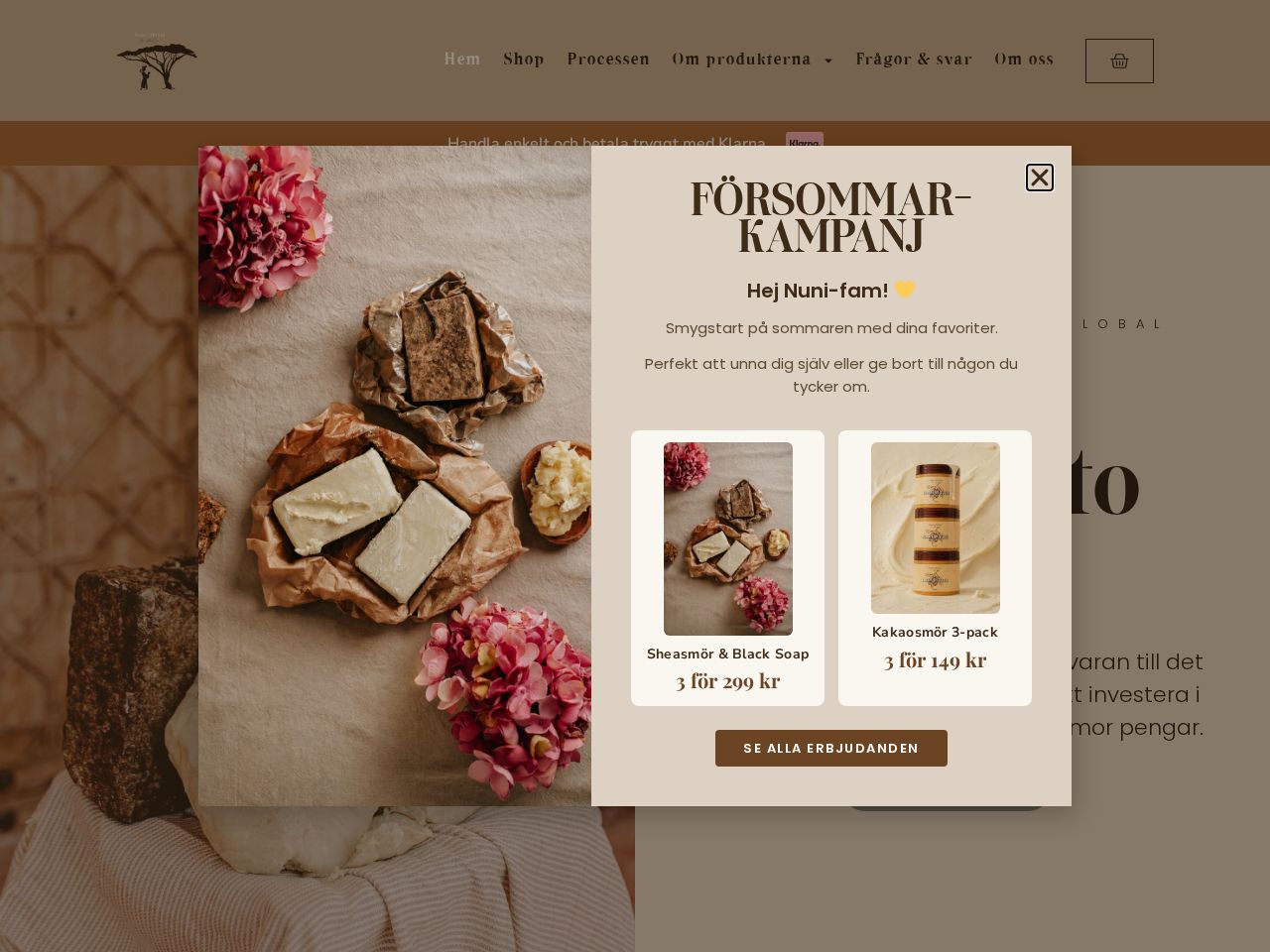Screenshot of https://www.nuniglobal.se