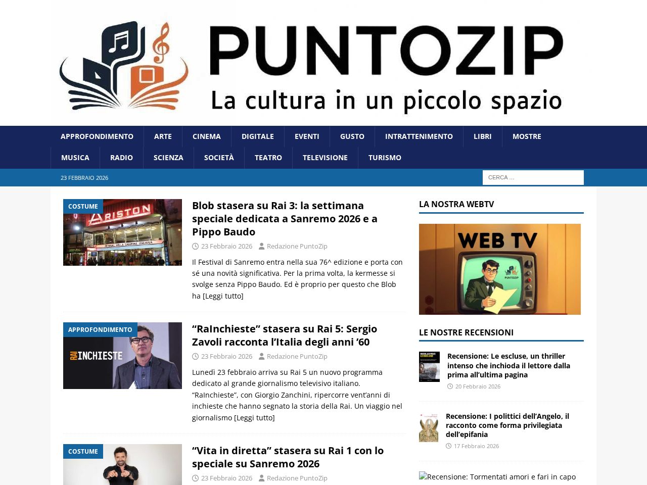 Screenshot of https://www.puntozip.net