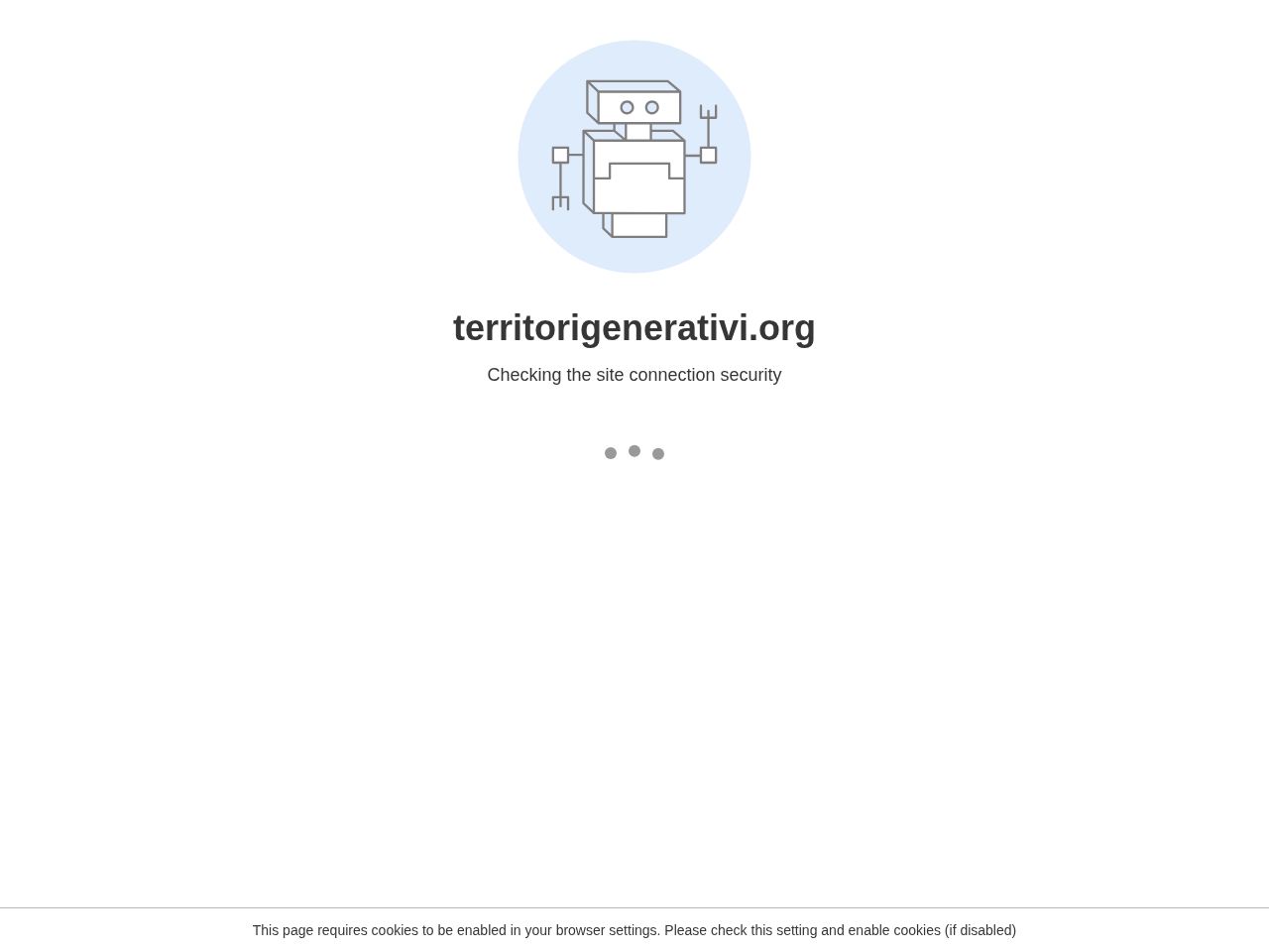 Screenshot of https://www.territorigenerativi.org
